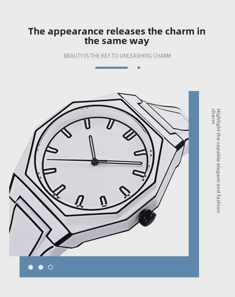 Two-Dimensional Comic Art Watches for Students