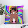 Наволочка для подушки BoJack Horseman Квадратная наволочка для подушки Милая забавная наволочка для гостиной стула