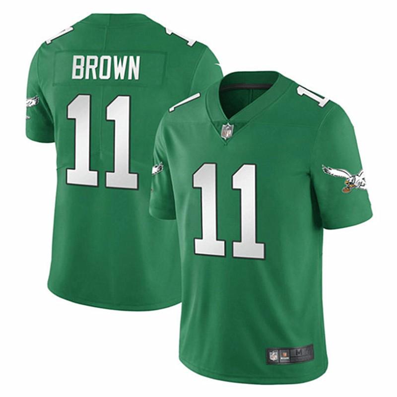Philadelphia Eagles 11 Brown Mens Football Jersey 2nd 3rd Generation Sportswear