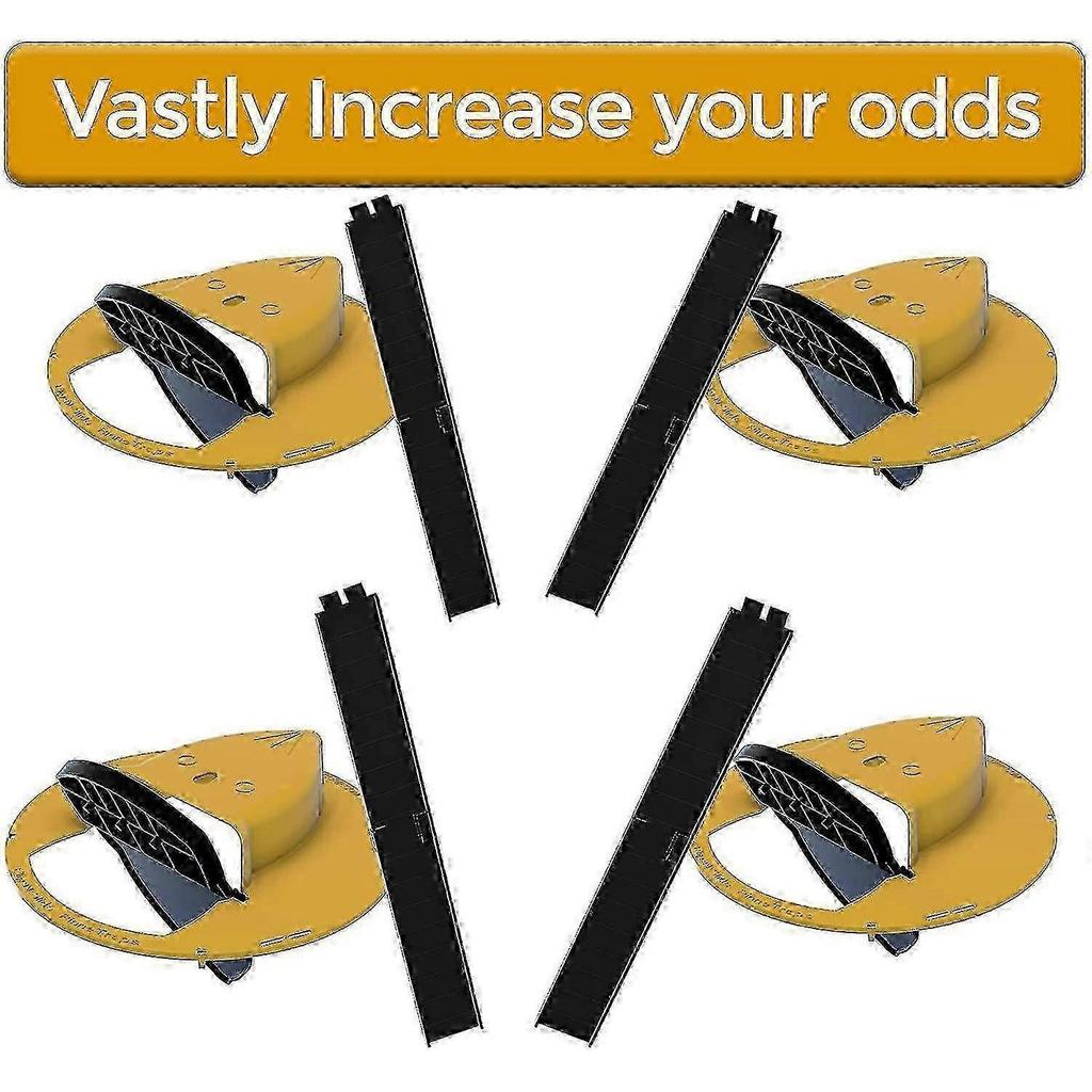 High Quality Mousetrap Water Slide Bucket Cover Mouse Mousetrap Flip N Water Slide Bucket Catcher Detachable Edition 3
