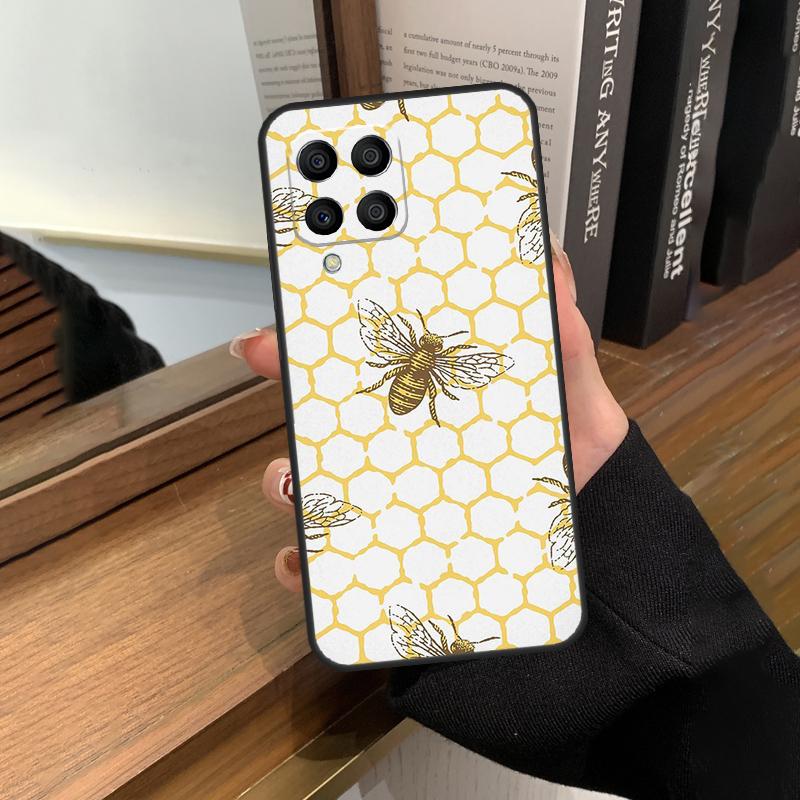 Чехол с пчелиным медом для Samsung Galaxy M23 M33 M53 M13 M51 M11 M31s M30s M12 M32 M52 M20 M14 M34 M54