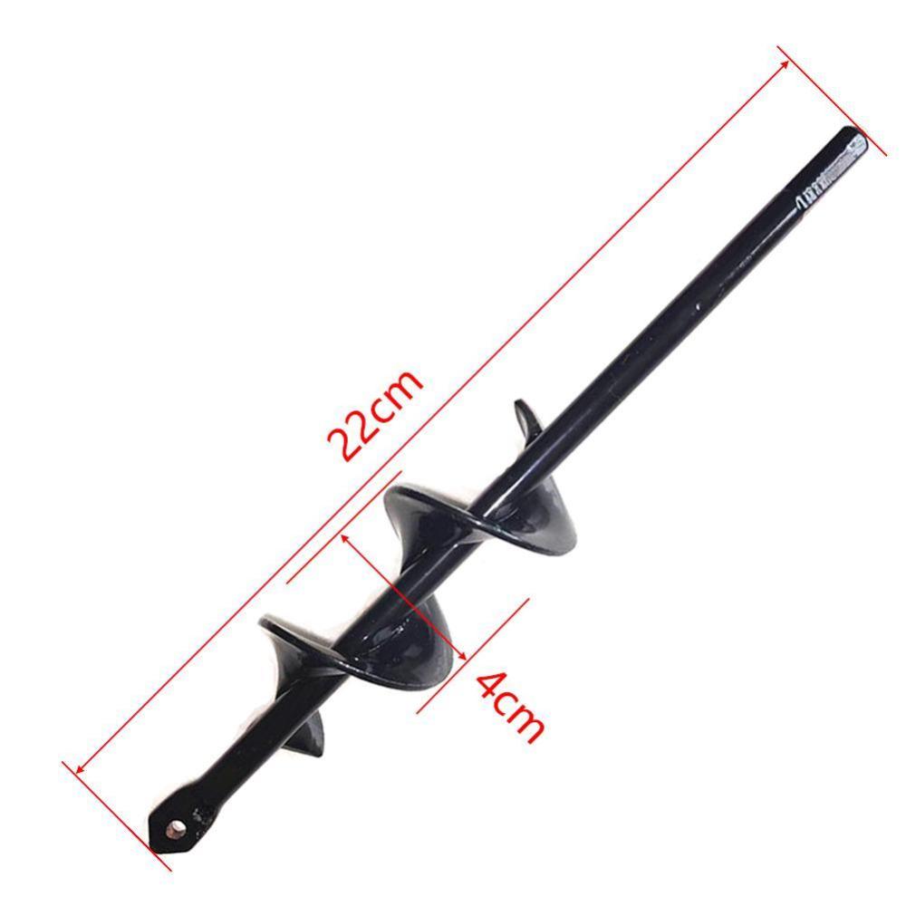 1 шт. ручная дрель с электрическим зарядом, электрическая дрель, заземляющее сверло для орошения, посадочного шнека, выкапывает отверстие для лампового растения