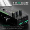 Предварительный усилитель для MM MC проигрывателей High Fidelity, с балансными входами и выходами XLR и настраиваемыми регуляторами низких, средних и высоких частот
