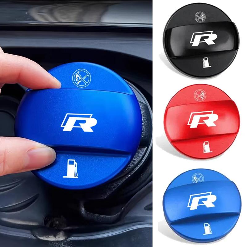 XMZSA1 Alloy Car Fuel Cap Oil Box Lid Petrol Tank Covers For Volkswagen VW Rline GTI Polo Golf 6 7 Tiguan Arteon Jetta Passat CC MK8