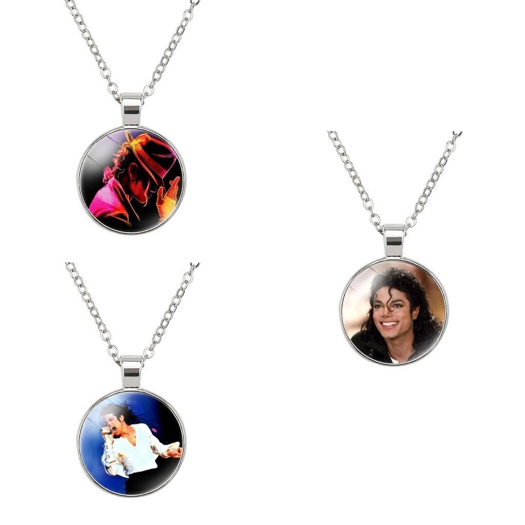 Элегантное ожерелье-подвеска Michael Jackson Time Gem с аллоемным шармом, длиной 51-80 см