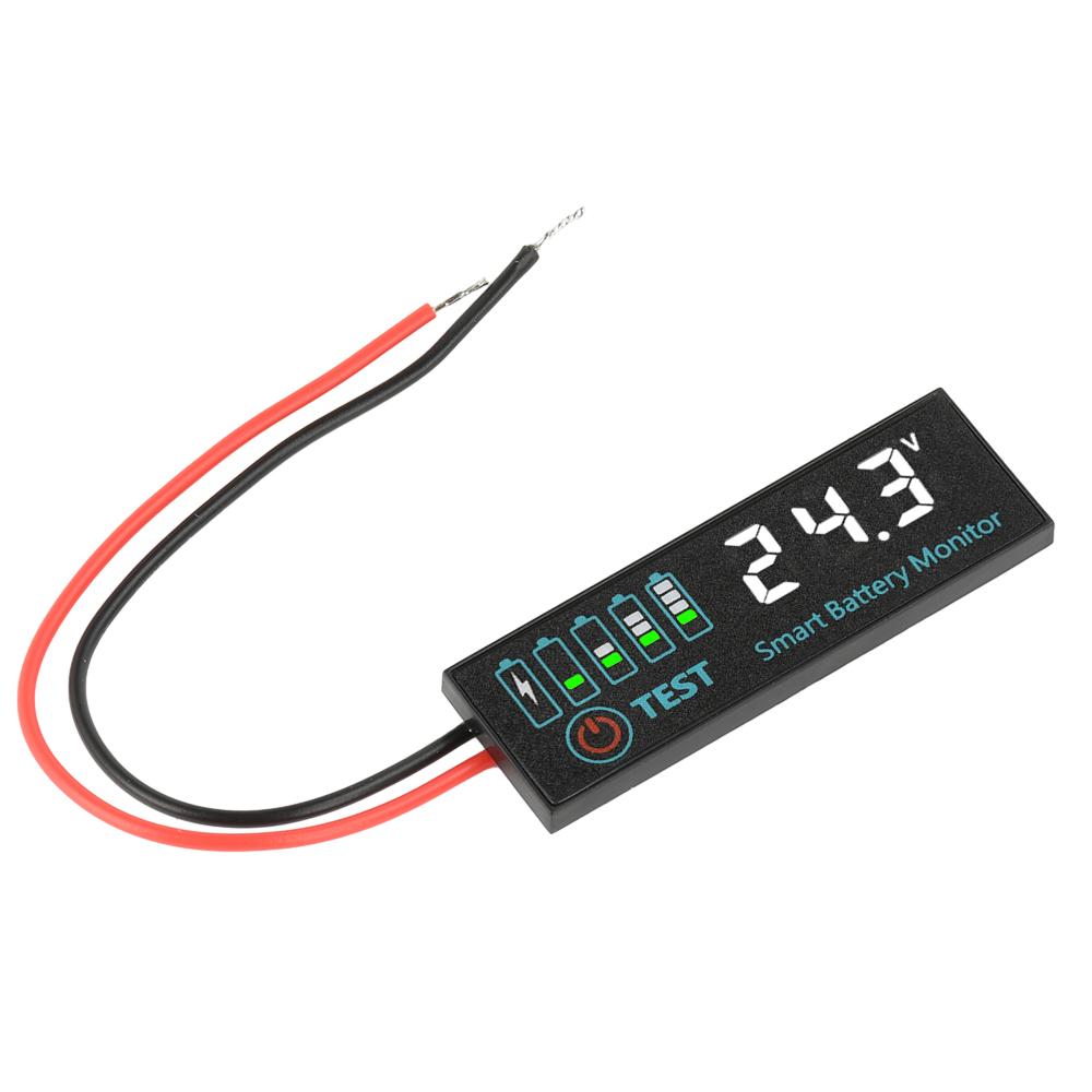 LED Battery Voltage Level Indicator Tester Charge Acid/Lithium 18650 Battery Charge Indicator Board DC 7-55V/DC 7-40V