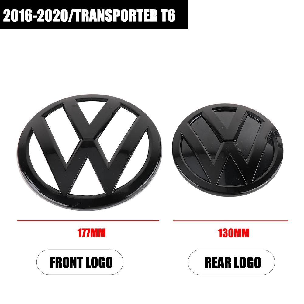 For VOLKSWAGEN VW Car Front Grille Emblem Rear Trunk Lid Logo Stickers Decoration For Volkswagen Transporter T6 2016 2017 2018 2