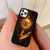 Роскошный чехол для телефона B-Bitcoin для iPhone 16 Pro Max 15 14 Plus 14 13 12 11 17 PC+TPU Чехлы Задняя крышка
