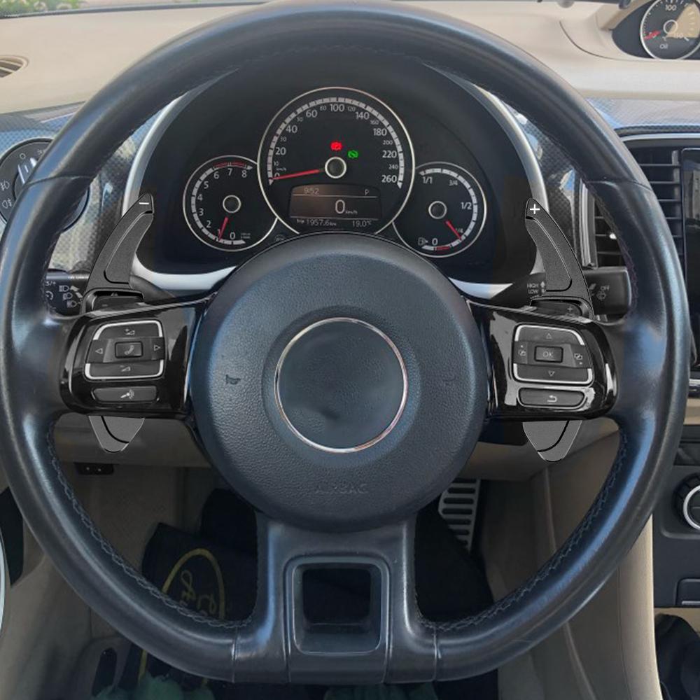 Для VW Golf 5 6 MK6 GTI R Jetta MK5 Passat B6 B7 CC Polo Sharan Tiguan 2 шт./компл., автозамена, удлинитель рулевого колеса, крышка переключения передач