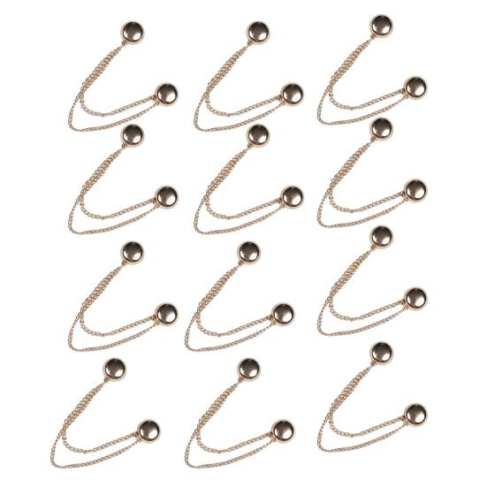 4/8/12 шт. Магнитные зажимы для одежды, пуговицы для штанин, регулируемые зажимы для штанин, булавки, быстрые застежки для рубашки