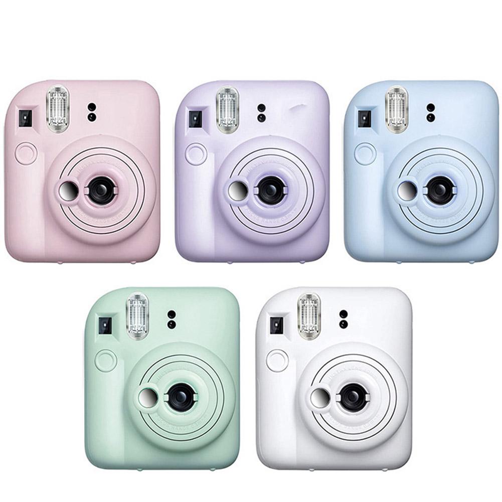 Зеркало для селфи для камеры моментальной печати Instax Mini 12, зеркало для автопортрета, линза для макросъемки, цвета макарон, аксессуары для селфи-камеры
