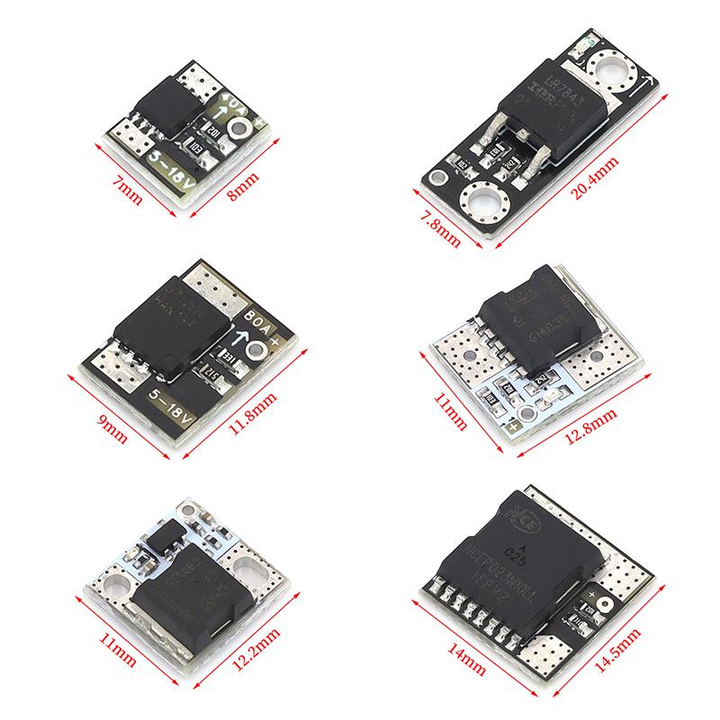 Mini High Power MOS Trigger Switch Driver PWM Electronic Switch 40A 50A 80A 200A 300A MOSFET DC Speed Control PCB