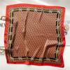 70 * 70cm New Silk Small Square Scarf For Women'S Neck Protection Professional Scarf Versatile Hair Tie Headscarf Scarf