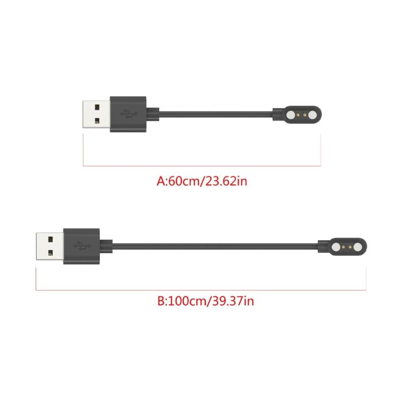 Запасные зарядные кабели для часов COLMI P71 USB-зарядка Шнур для умных часов 24'' / 39'' Питание
