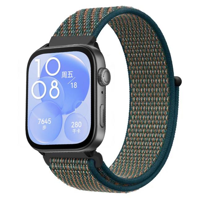 Нейлоновый петлевой ремешок для Huawei Watch Fit 3/4/4 Pro Дышащий спортивный браслет Ремешок для Huawei Watch Fit 4/Fit 4 Pro Браслет Ремень