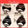 Knitted Chic Cozy Winter Hat For Women Featuring Colorful Pom Poms Warmth And