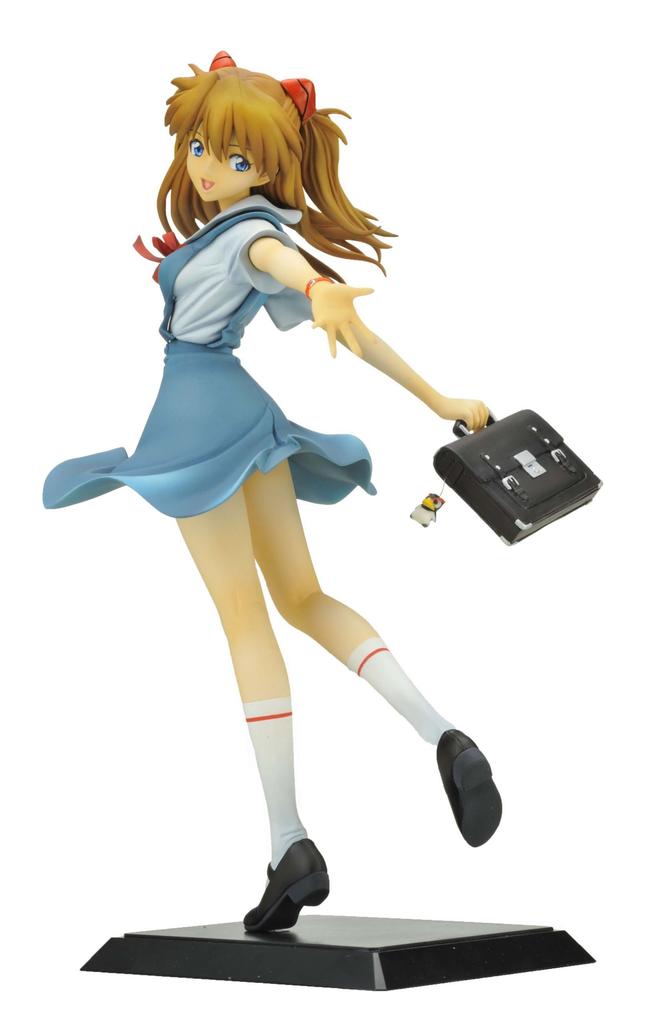 Rebuild of Evangelion Shikinami Asuka Langley Uniform Scale Cold Cast Painted Finished Ver. (1/6 Product)