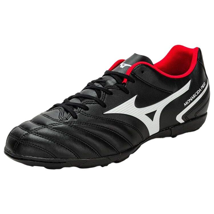 Mizuno Monarcida Neo 2 Select AS Суперволокно Противоскользящие Прочные Футбольные бутсы для искусственного газона Мужские футбольные бутсы Черные Белые Красные P1GD210501