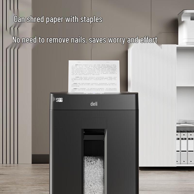 Deli SD510 Commercial Cross-Cut Shredder CN plug (adapter included)