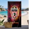 Sunderland FC Personalized Printed Beach Towel Soccer Logo Support Custom Name Text Absorbent Towel For Sport Travel Special Gift