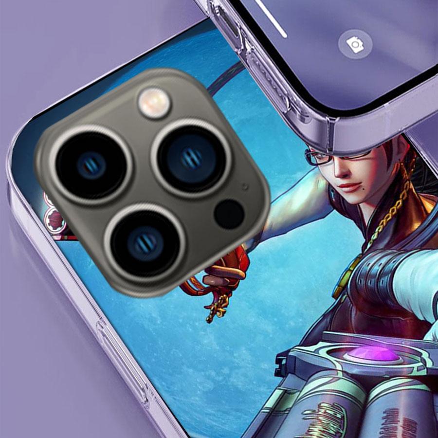 Чехол Bayonetta для iPhone 17 Air 15 Pro 14 Plus 16 Pro Max 12 13 Mini 11 16E X XS. Милый чехол в стиле фунда.
