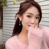 Mini Vintage Luxury Pearl Sweet Women Heart Earrings Bow Ear Stud Korean Style Earrings Ear Drop