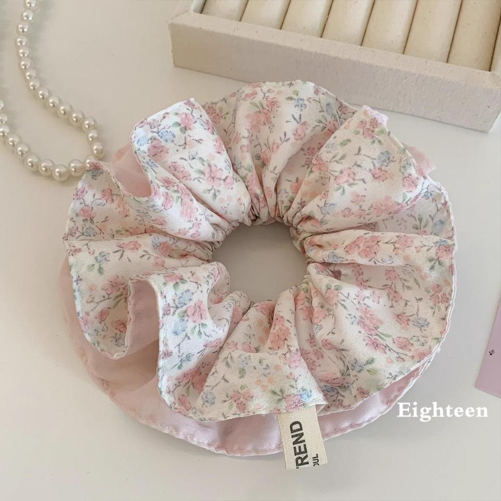 French-Korean Double-Layer Ballet Lace Extra Large Hair Scrunchie