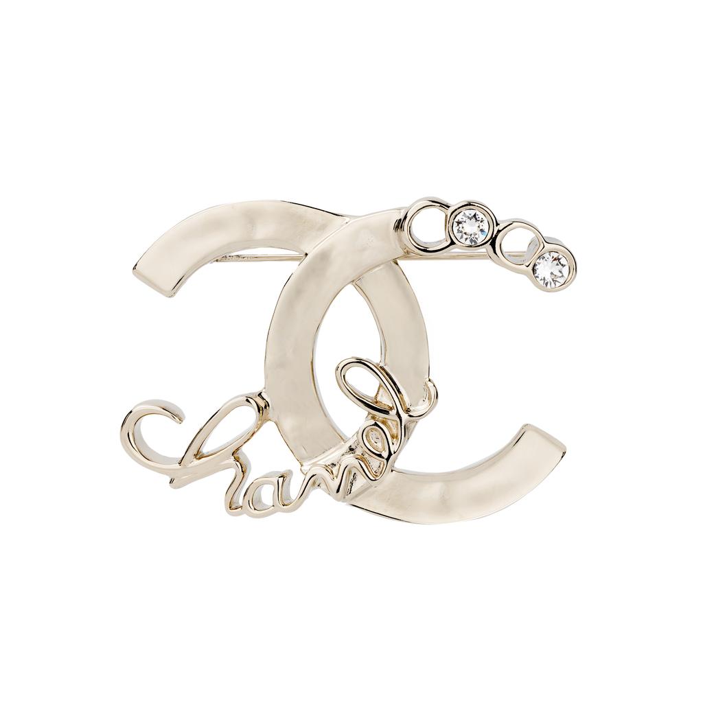 Chanel 2000s 22P Spring Summer New Brooch Women accessories Light-Gold AB7654-B07768-NH126