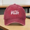 Кепка с логотипом Plant PILOT  Для походов, рыбалки, дышащая, хип-хоп, унисекс, женская, модный принт, бейсболки