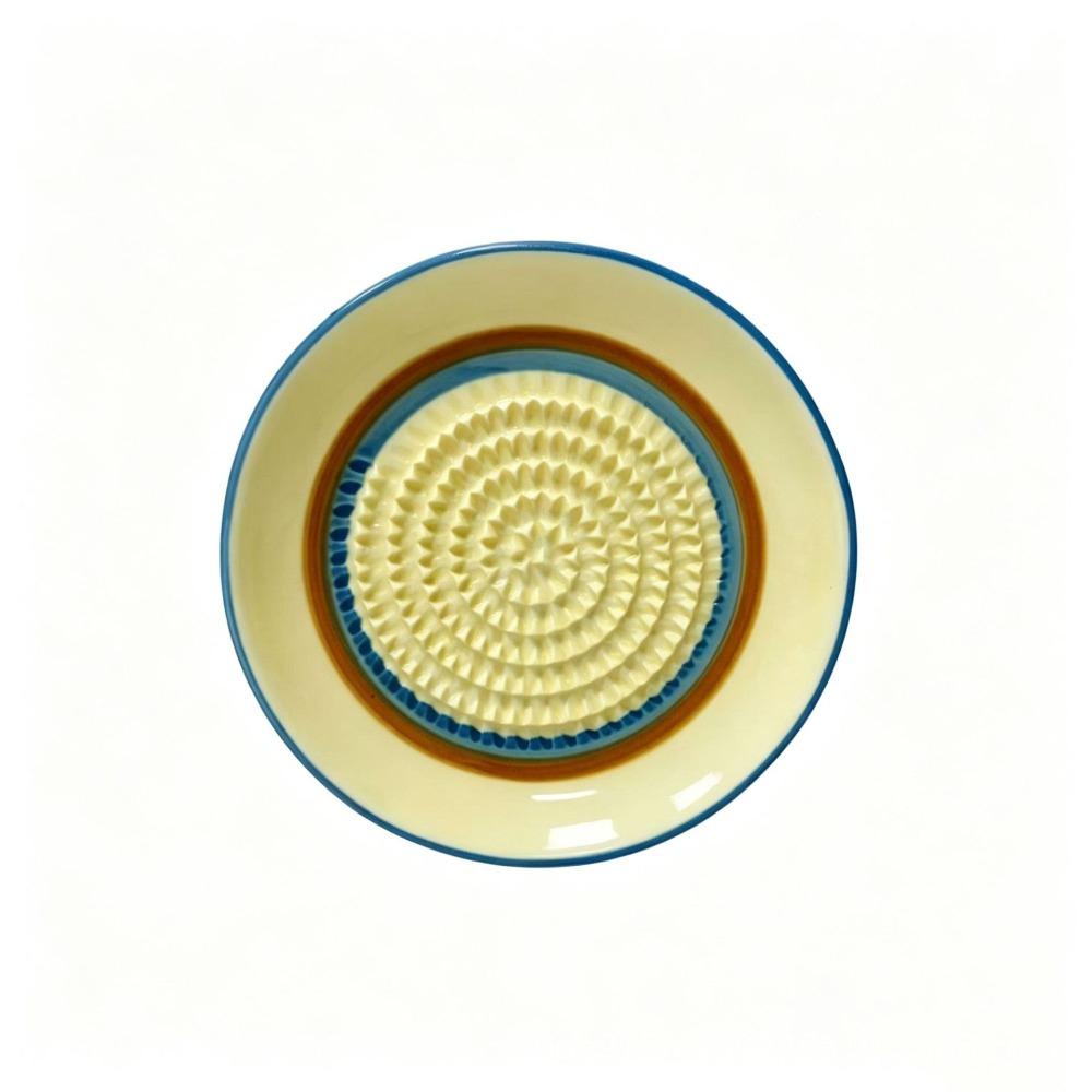 Non-Slip Ceramic Ginger Grater Easy Clean Fruit Grinding Tool Manual Garlic Masher  Tomato Grating