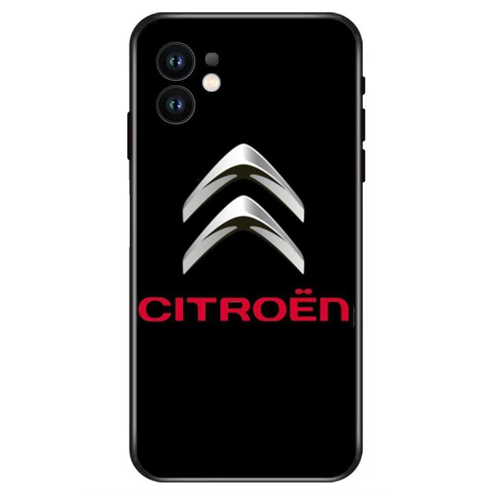 Мягкий ТПУ чехол для телефона Citroen для iPhone 16 15 14 13 12 Pro Официальная обложка Apple для iPhone 16 Plus 12 13 14 15 16 17 Pro Max