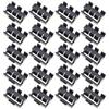 51137077127 BLACK Gutter Trim Clip Easy Installation Secure Retention Weather Resistant Precise Fit Roof Trim Replacement