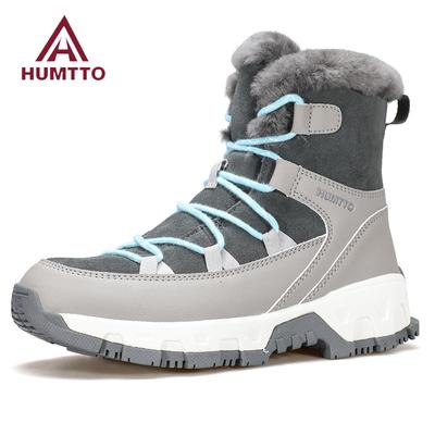 Шерстяные зимние сапоги женские из натуральной кожи уличные ботильоны для женщин зимняя повседневная теплая женская спортивная обувь