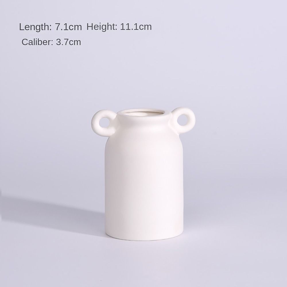 Керамическая ваза в скандинавском стиле Керамическая ваза Декор из сухоцветов Настольные украшения Настольная ваза для цветов Букеты Вазы