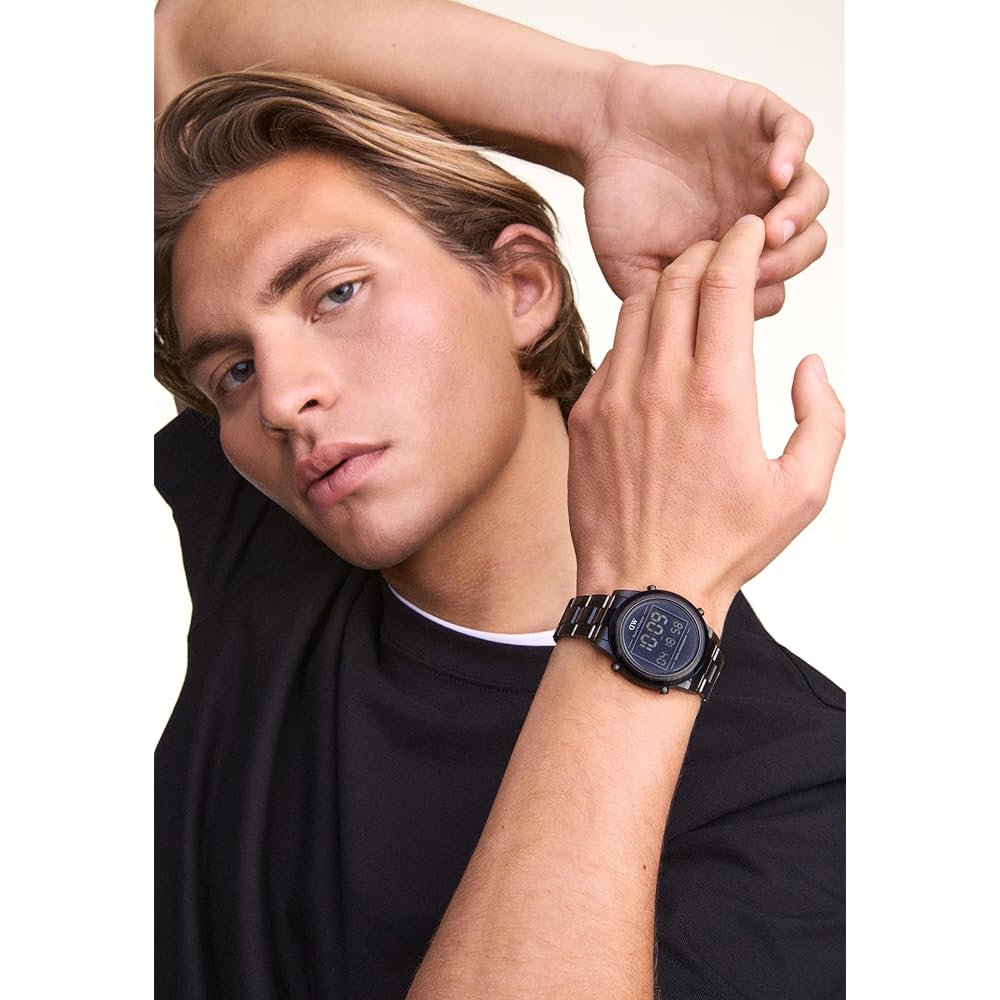Daniel Wellington Ретро Цифровые Часы 36мм Унисекс Спортивные Наручные Часы для Активного Отдыха