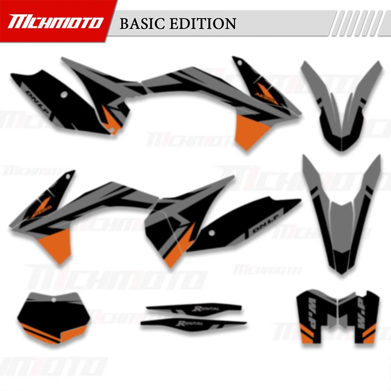 MCHMFG Для KTM SX SXF 2011 2012 EXC EXC-F 2012 2013 Полные Графические Наклейки Комплекты Номер Имя Фоны
