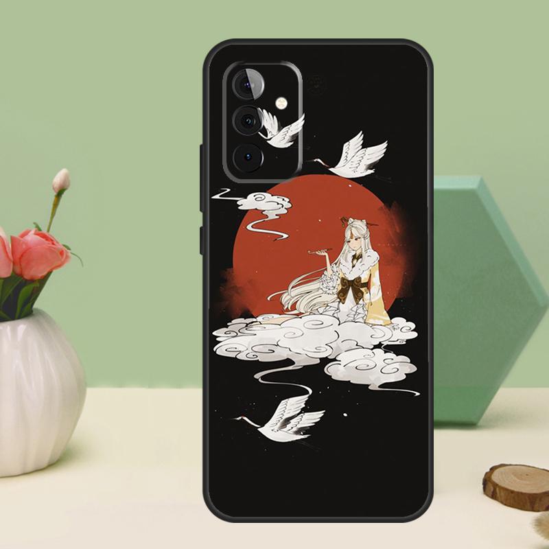 Чехол Genshin Impact Нин Гуан для Samsung Galaxy A26 A54 A34 A14 A52 A32 A12 A13 A33 A53 A15 A16 A36 A56 A06 A35 A55