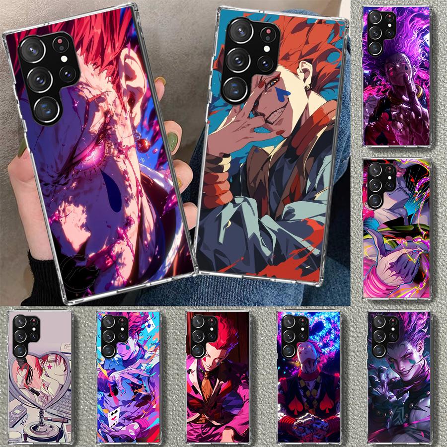 Чехол для телефона Huner X-Hunters Hisoka для Samsung Galaxy S26 S25 Edge S24 S23 Ultra S22 Plus S21 FE S20 + Художественный Индивидуальный Funda