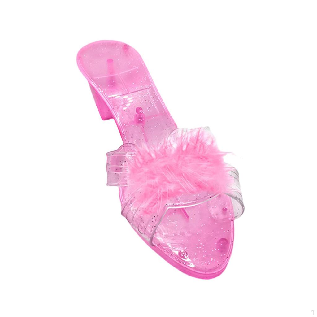 Девочки Портативные и Многофункциональные Туфли Принцессы Слипоны Нарядные для Косплей Вечеринки Дня Рождения