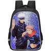 Spacious Jujutsu Kaisen Backpack For Kids With Lightweight Oxford Fabric