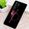 Чехол для телефона Гимнастика Танцы для Samsung Galaxy note 10 pro S26 Ultra S23 S24 FE S25 S21 S22 PLUS ударопрочный Чехол