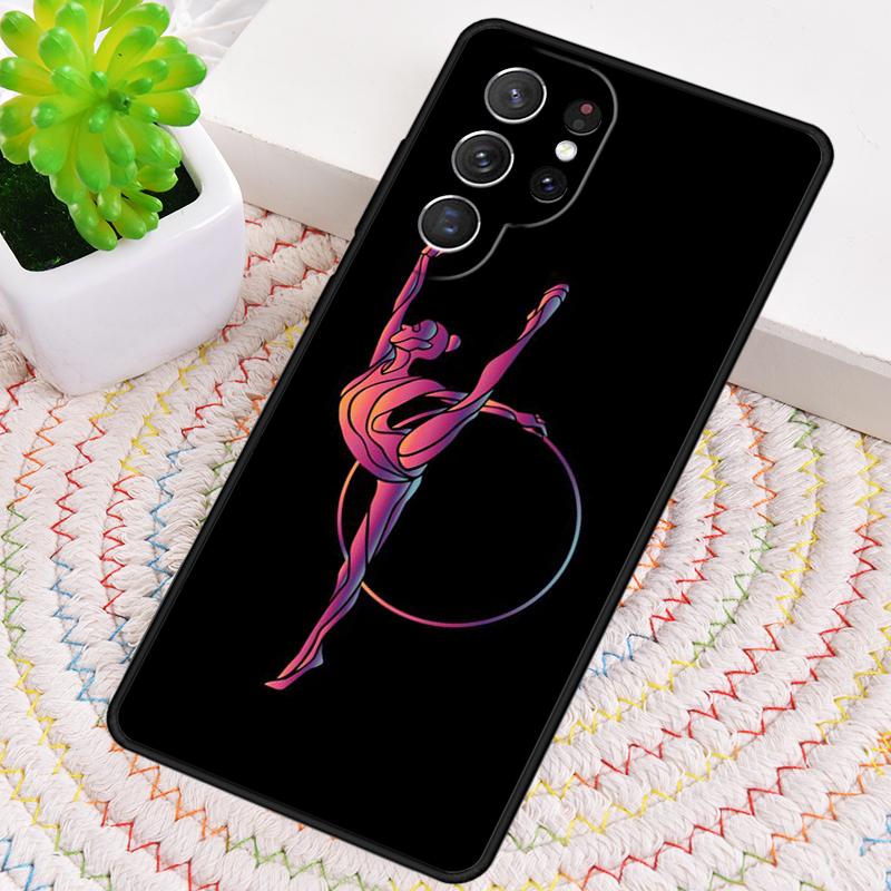 Чехол для телефона Гимнастика Танцы для Samsung Galaxy note 10 pro S26 Ultra S23 S24 FE S25 S21 S22 PLUS ударопрочный Чехол