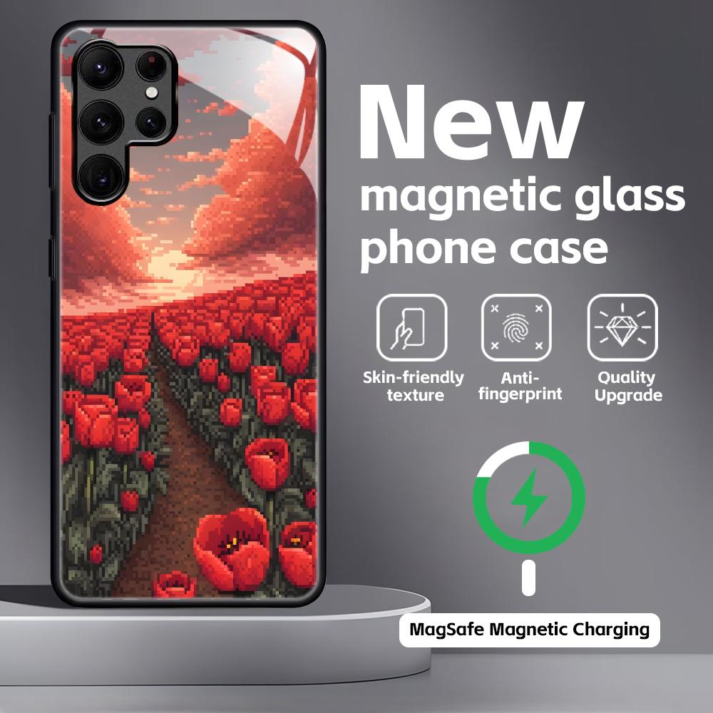 Classic game Stardew Valley Phone Case For Samsung S26 S25 S24 S23 S22 S21 Plus Ultra Note20 Glass Magnetic Case