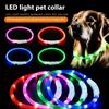 Led Dog Collar Luminous Usb Cat Dog Collar 3 Modes Led Light Glowing Loss Prevention Led Collar For Dog Pet Dog Accessories