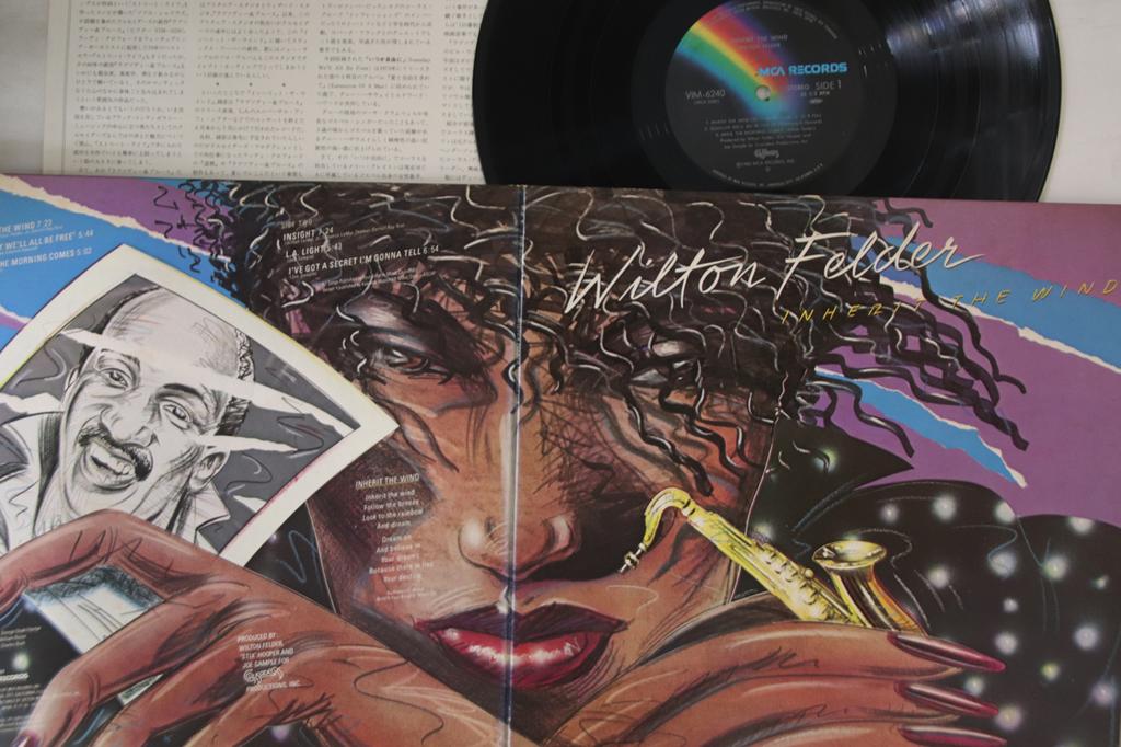 Виниловая пластинка WILTON FELDER Inherit The Wind VIM6240 MCA 1980 Япония Джаз Б/у