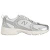 New Balance 530 Серебристый Металлик Отражение Унисекс Кроссовки Белые U5303IR