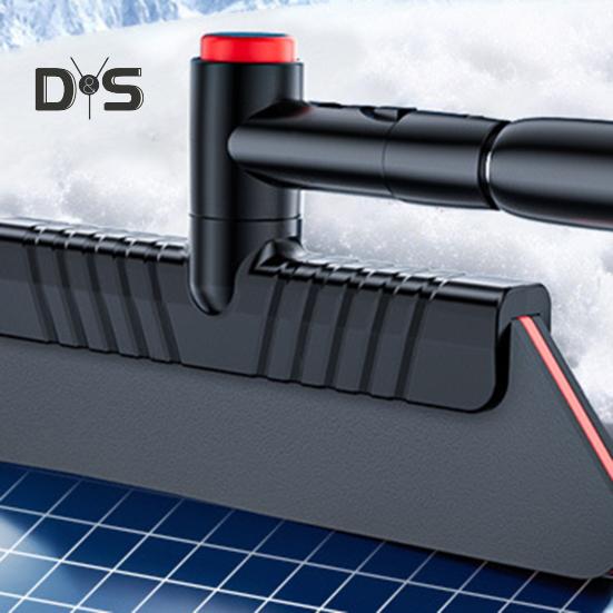 Раздвижная лопата для снега с пенопластовой рукояткой, скребки для льда и щетка для снега для лобового стекла автомобиля, грузовика, внедорожника, фургона, автофургона, рождественского подарка