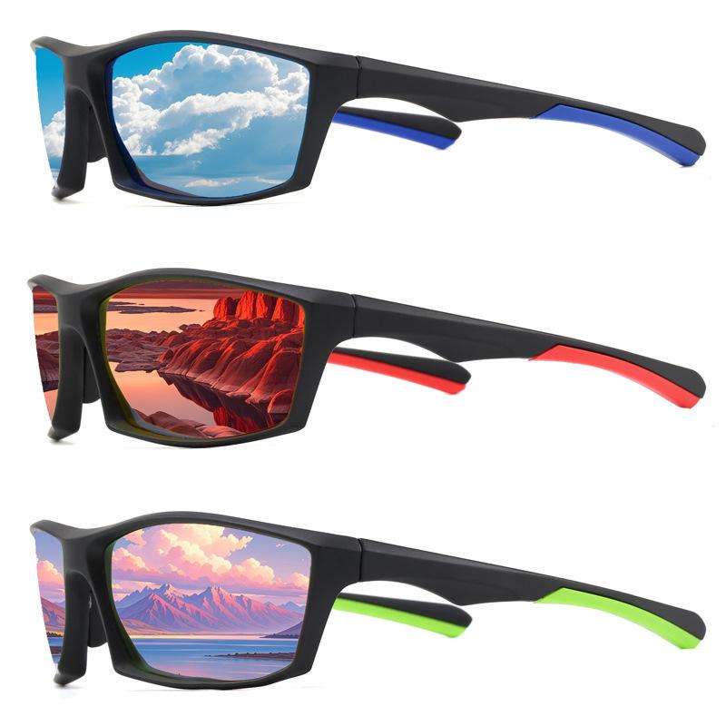 New men's outdoor sports polarized sunglasses women's driving cycling mountaineering windproof eye protection sunglasses batch