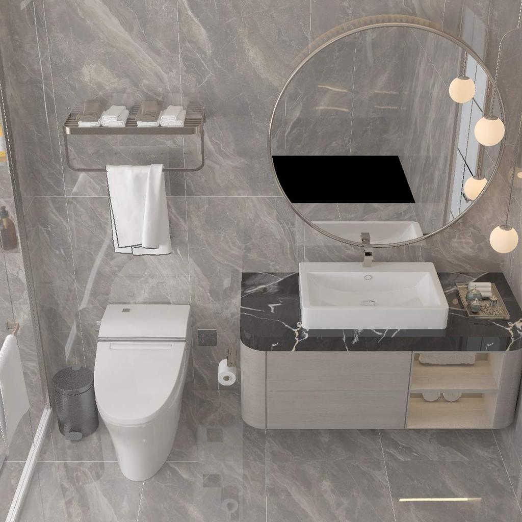 TOTIO Мраморный Ремейк Режущий Мрамор 40 см x Снимаемая Мраморная Обои Наклейка для Декоративного DIY Стены Матовая Мраморная Поверхность Лист, Черный, Лист, Лист,