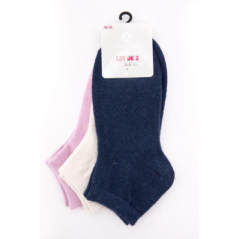 Pack of 3 Simona Women's Socks LULU CASTAGNETTE